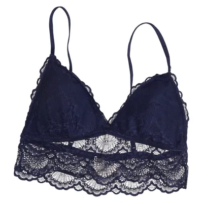 Bralette (Blauw) van Hop Lun Elastaan, Polyamide, Polyester