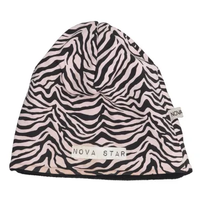 Bonnet (Rose, Noir) de Nova Star Coton, Élasthane