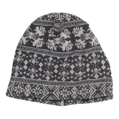 Beaniehue (Grå, Flerfarvet) fra Bagheera Merinould