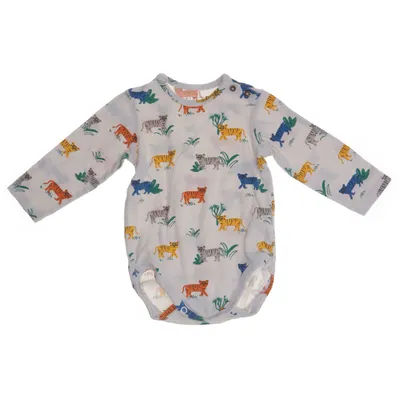 Romper (Wit, Meerkleurig) van Minimarket Katoen, Elastaan