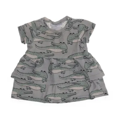 Klänning (Grå, Flerfärgad) från Dear Sophie Bomull, Elastan