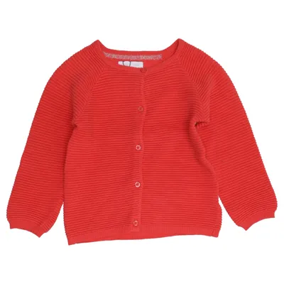 Cardigan (Rouge) de Cadet Rousselle Coton, Laine