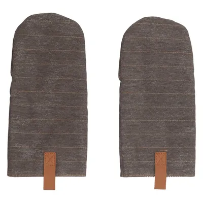 Oven mitts (Brown) from Vinga