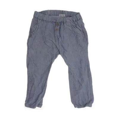 Pantalon (Bleu) de Newbie by KappAhl Coton, Lin
