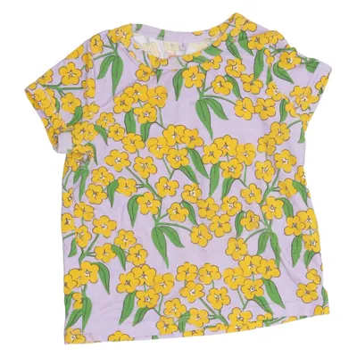 T-shirt (Lila, Gul, Grön) från Mini Rodini Elastan, Lyocell