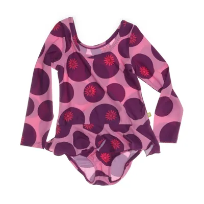 Gymnastics leotard (Pink, Purple, Multicolored) from Pure Lime Elastane, Polyester