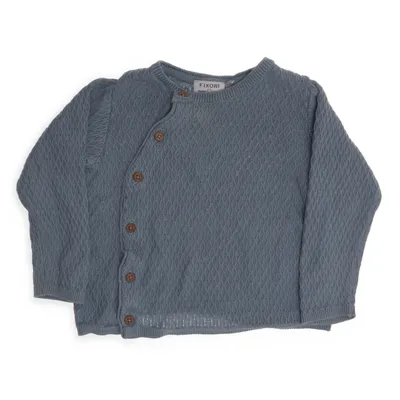Cardigan (Blue) from Fixoni Organic cotton