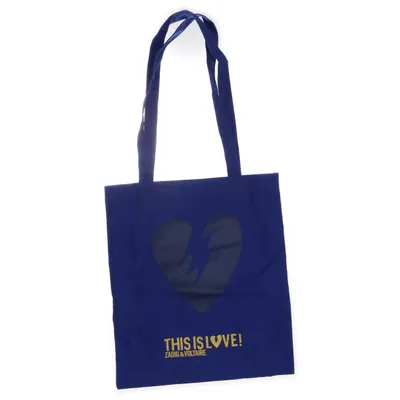Canvas tas (Blauw, Geel) van Zadig & Voltaire