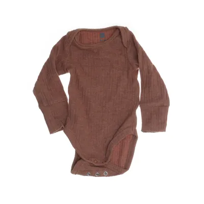 Body (Brun) från Hema Elastan, Ekologisk bomull, Viskos