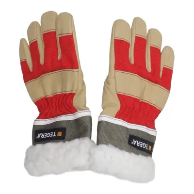 Gloves (Beige, Red, Green) from Tegera