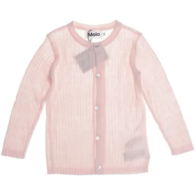 Cardigan (Pink) from Molo Acrylic, Cashmere, Viscose