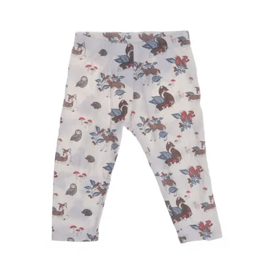 Leggings (Vit, Flerfärgad) från H&M Baby Bomull, Elastan
