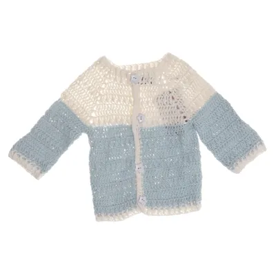 Kofta (Vit, Blå) från Handmade with Love