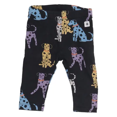 Leggings (Zwart, Meerkleurig) van Lindex Baby Katoen, Elastaan