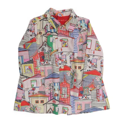 Coat (Pink, Multicolored) from Oilily Polyester