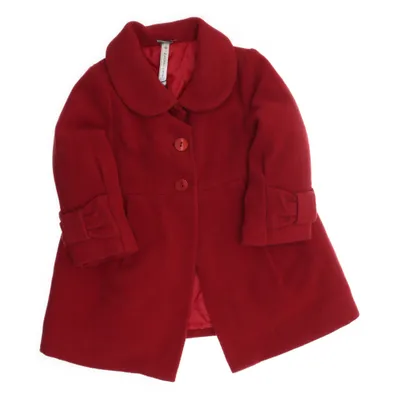 Coat (Red) from Mayoral Chic Polyester, Wool