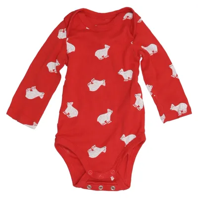 Body (Rot, Weiß) von Baby Collection Bio-Baumwolle