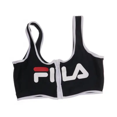 Bikini top (Zwart, Meerkleurig) van Fila Elastaan, Nylon