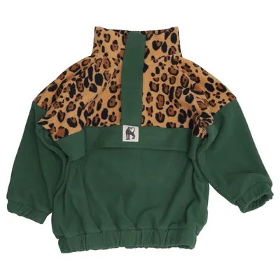 Fleecejakke (Grøn, Flerfarvet) fra Mini Rodini Polyester