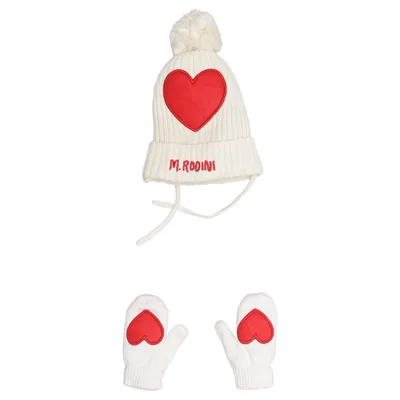 Accessoarset (Vit, Röd) från Mini Rodini