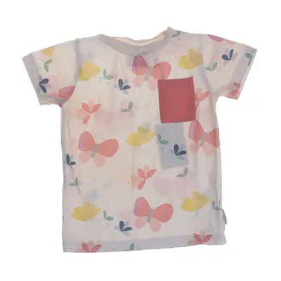 T-shirt (Beige, Meerkleurig) van Geggamoja Bamboo, Katoen, Elastaan