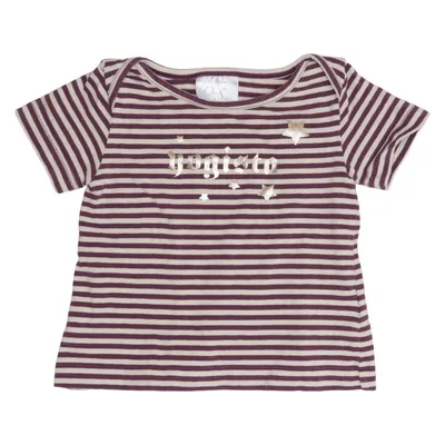 T-shirt (Brun, Beige) från Wellicious Bomull, Elastan