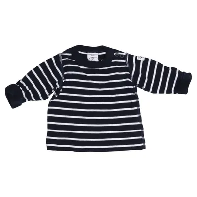 Lange mouwen shirt (Blauw, Wit) van Polarn O. Pyret Katoen
