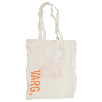 Canvas tas (Beige, Oranje) van Varg