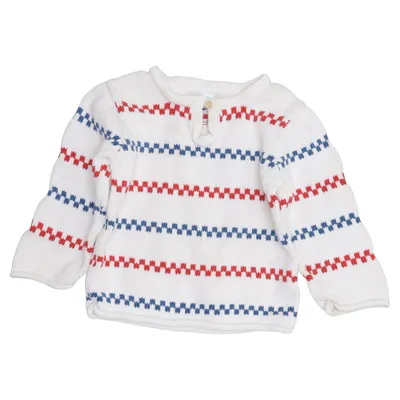 Sweater (White, Blue, Red) from Parvel