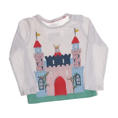 Long sleeve T-shirt (White, Multicolored) from Baby Boden Cotton