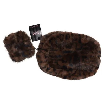 Sac pochette (päls XL + scrunchie) de Elegance Fausse fourrure