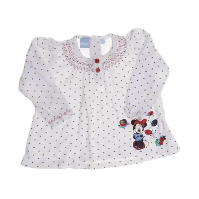 Top (White, Multicolored) from Disney Baby Cotton