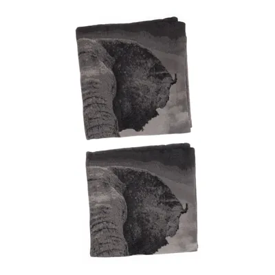 Kuddfodral (Grå, Flerfärgad) från Solbacka Hemtextil Bomull, Polyester