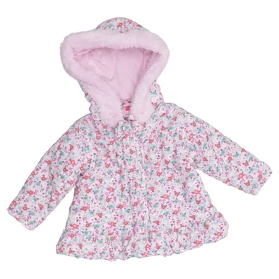 Vinterjacka (Rosa, Flerfärgad) från Juniors Bomull, Polyester