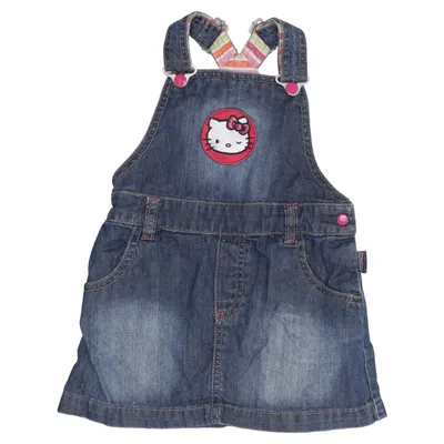Robe salopette (Bleu) de H&M x Hello Kitty Coton