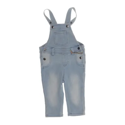 Overalls (Blå) fra Lupilu Økologisk bomuld, Elastan, Genanvendt polyester