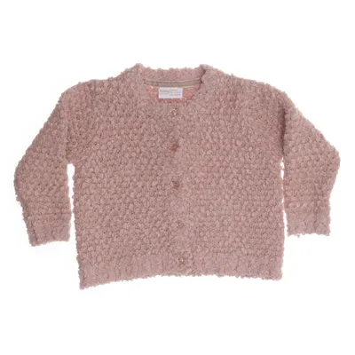 Cardigan (Pink) from Baby by Lindex Acrylic, Metallic fiber, Mohair, Polyamide, Polyester