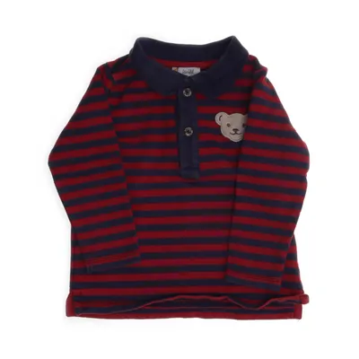 Rugby shirt (Rood, Blauw) van Steiff Katoen, Elastaan