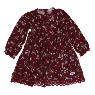 Klänning (Röd, Flerfärgad) från Newbie by KappAhl Bomull