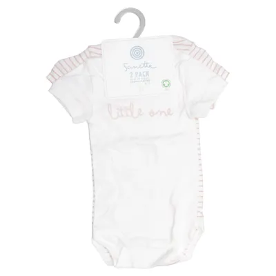 Body (Blanc, Rose) de Sanetta Coton biologique