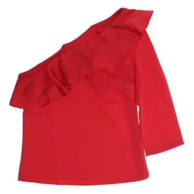 Topp (Röd) från By Malina Collection Polyester