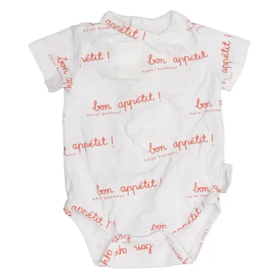Romper (Wit, Rood) van Tinycottons Katoen, Elastaan