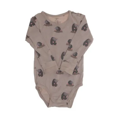 Body (Beige, Multicolored) from Lindex Baby Cotton, Elastane