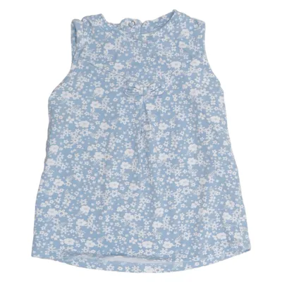 Haut (Bleu, Blanc) de Topomini Coton, Élasthane