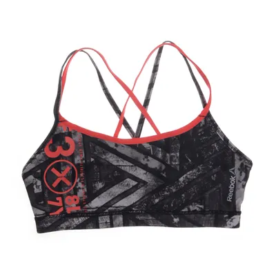 Sports bra (Black, Gray, Red, Multicolored) from Reebok