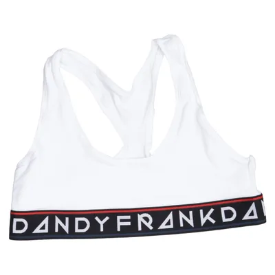 Bralette (Hvid) fra Frank Dandy Bomuld, Elastan