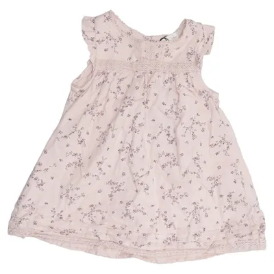 Klänning (Rosa, Lila) från Newbie by KappAhl Ekologisk bomull