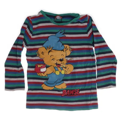 Långärmad t-shirt (Flerfärgad) från Bamse Bomull, Elastan