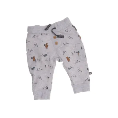Sweatpants (Grå, Flerfarvet) fra Feetje Elastan, Økologisk bomuld