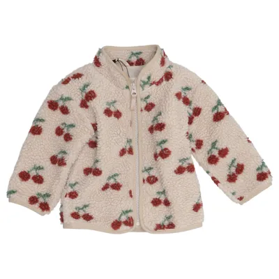 Fleecejakke (Beige, Flerfarvet) fra Rikiki Polyamid, Polyester